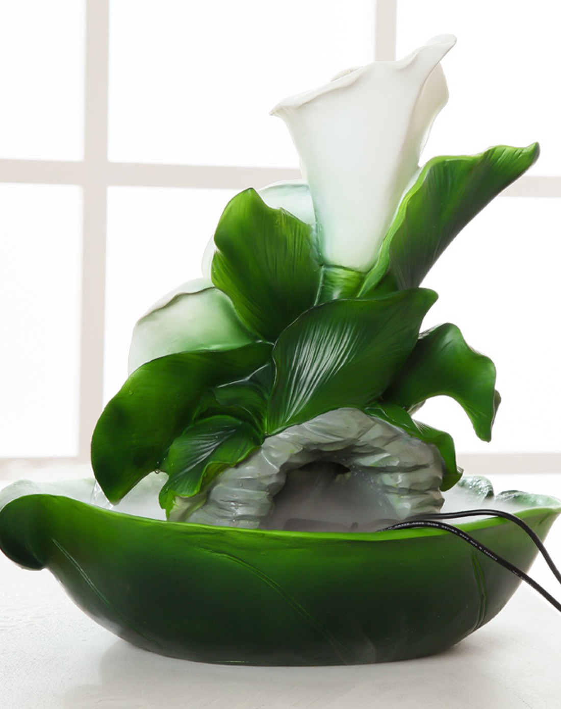 马蹄莲 创意清新流水饰品