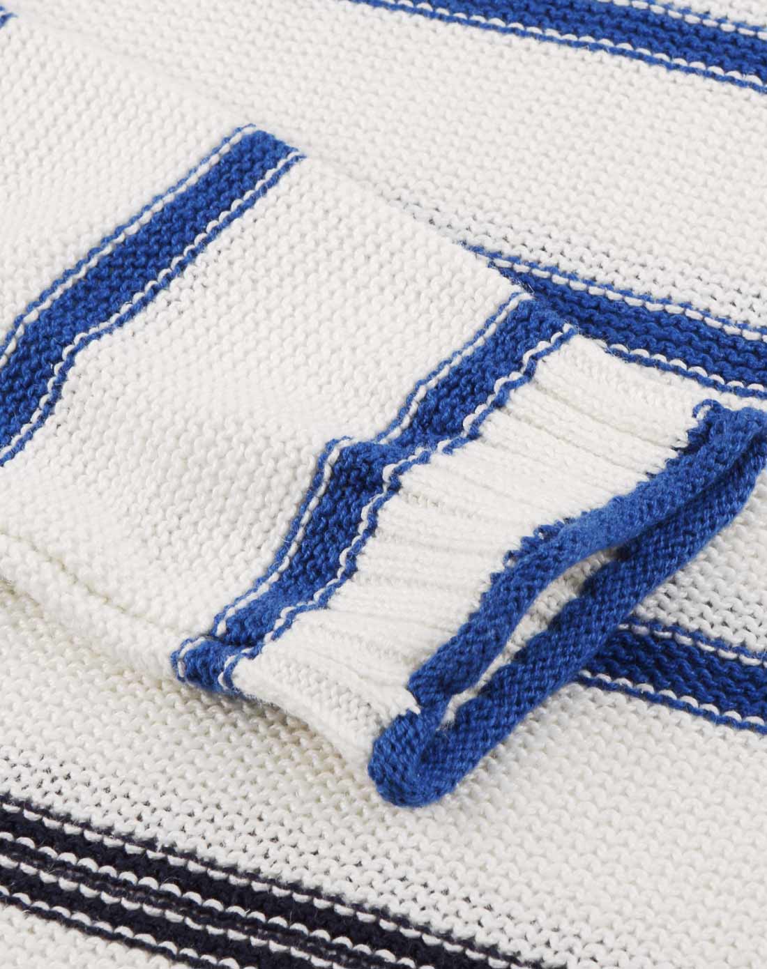 asobio浅灰白欧美时尚插肩条纹圆领毛衣3321224490118_唯品会