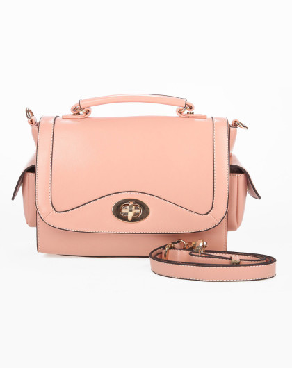 保罗威特粉色欧美风手提肩背斜跨女包ppbodpbdh18509_唯品会