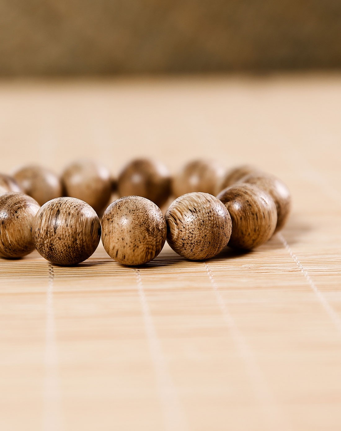 野生18mm顶级海南黑芝麻沉香手串