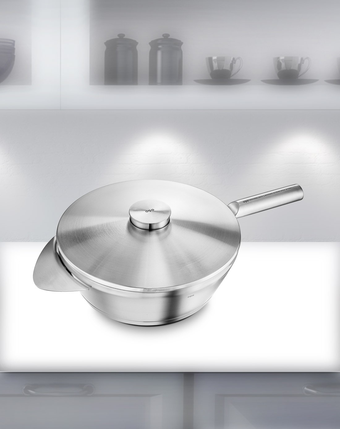 oqo厨具专场易用系列不锈钢28cm炒锅500013_唯品会