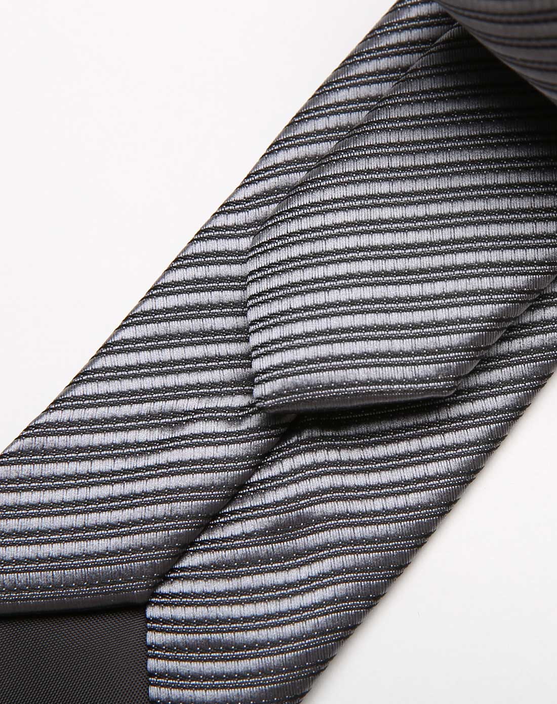 vimage男款深灰色商务斜纹领带