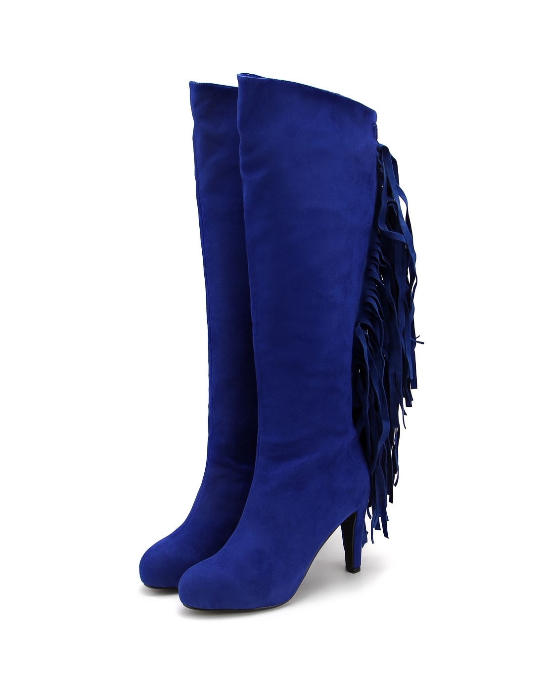 蓝色时尚舒适长靴