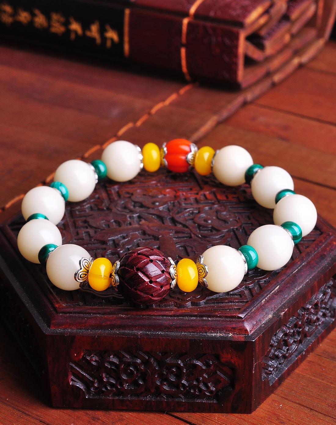 和合万年白根菩提手串