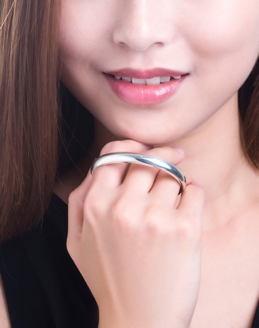 七度银饰专场-百搭之王千足银手镯