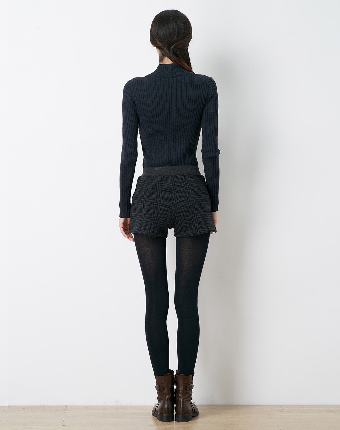 百搭打底弹力紧身裤