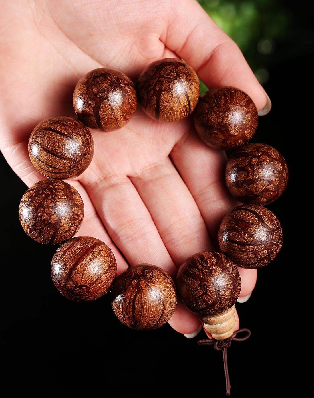 梅花木龙须藤手串手链 25mm