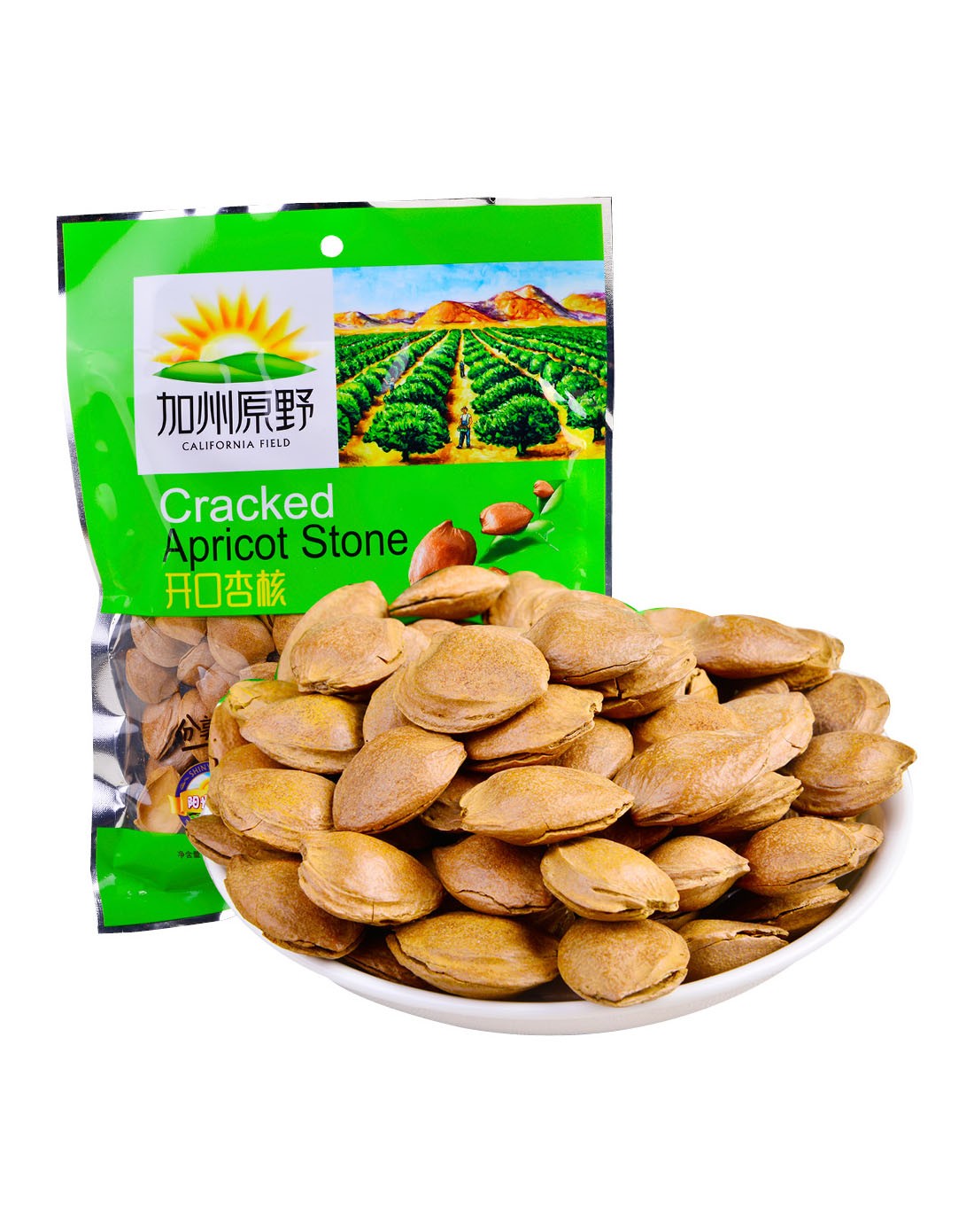 加州原野坚果食品专场[实惠之选]加州原野开口杏核320g6924377987181