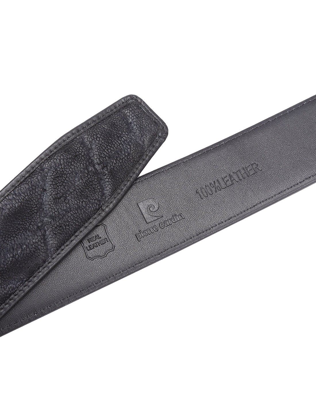 尊贵奢华系列大象皮男士针扣皮带