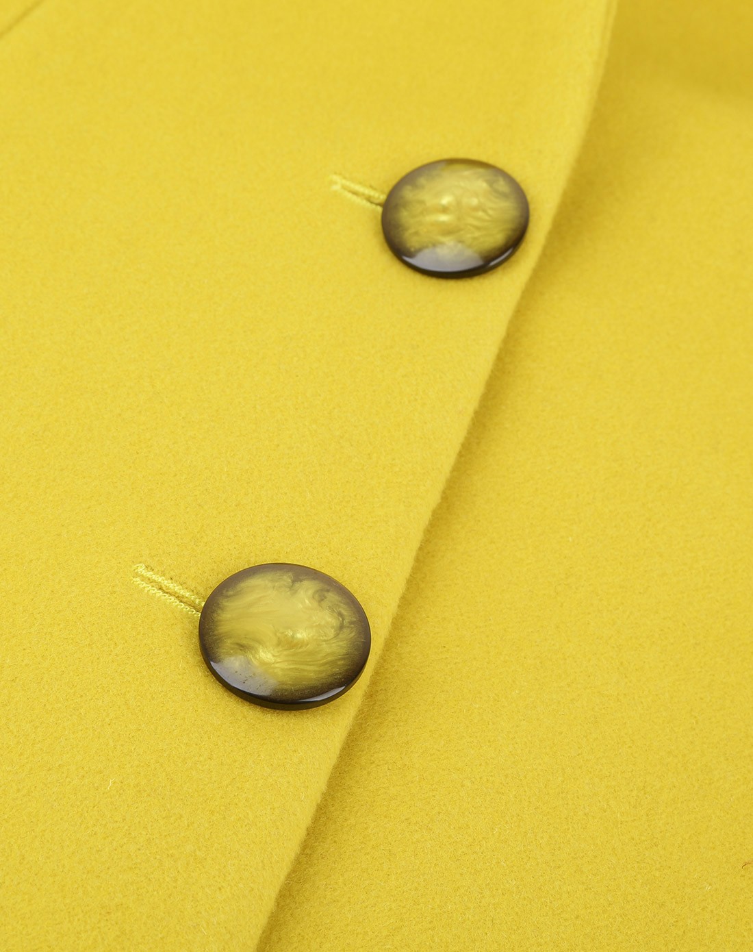 施华布朗sevablm柠檬黄100%羊毛蝙蝠袖大衣s17d9d009852_唯品会