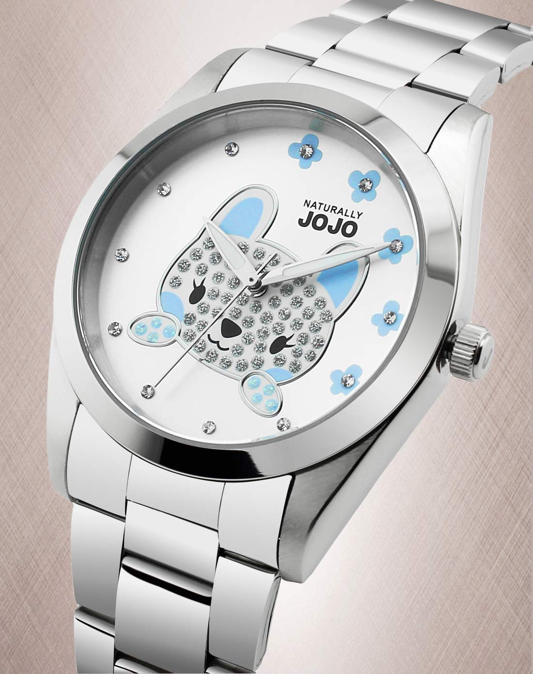 naturally jojo手表专场 > sweet甜美系列流氓兔钢带女表