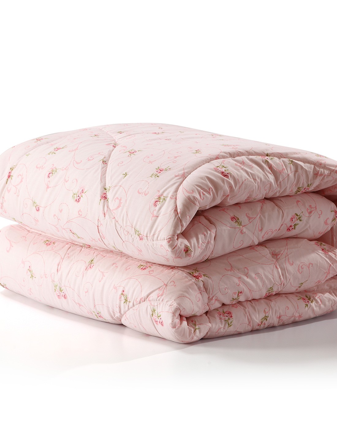 百丽丝200*230cm精品春秋被粉红