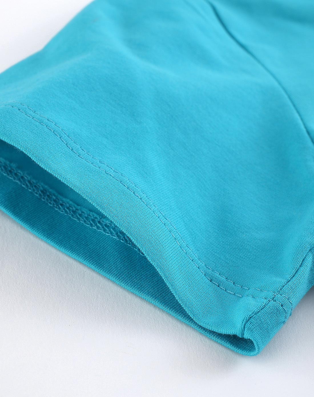 女童海洋绿圆领糖果t恤