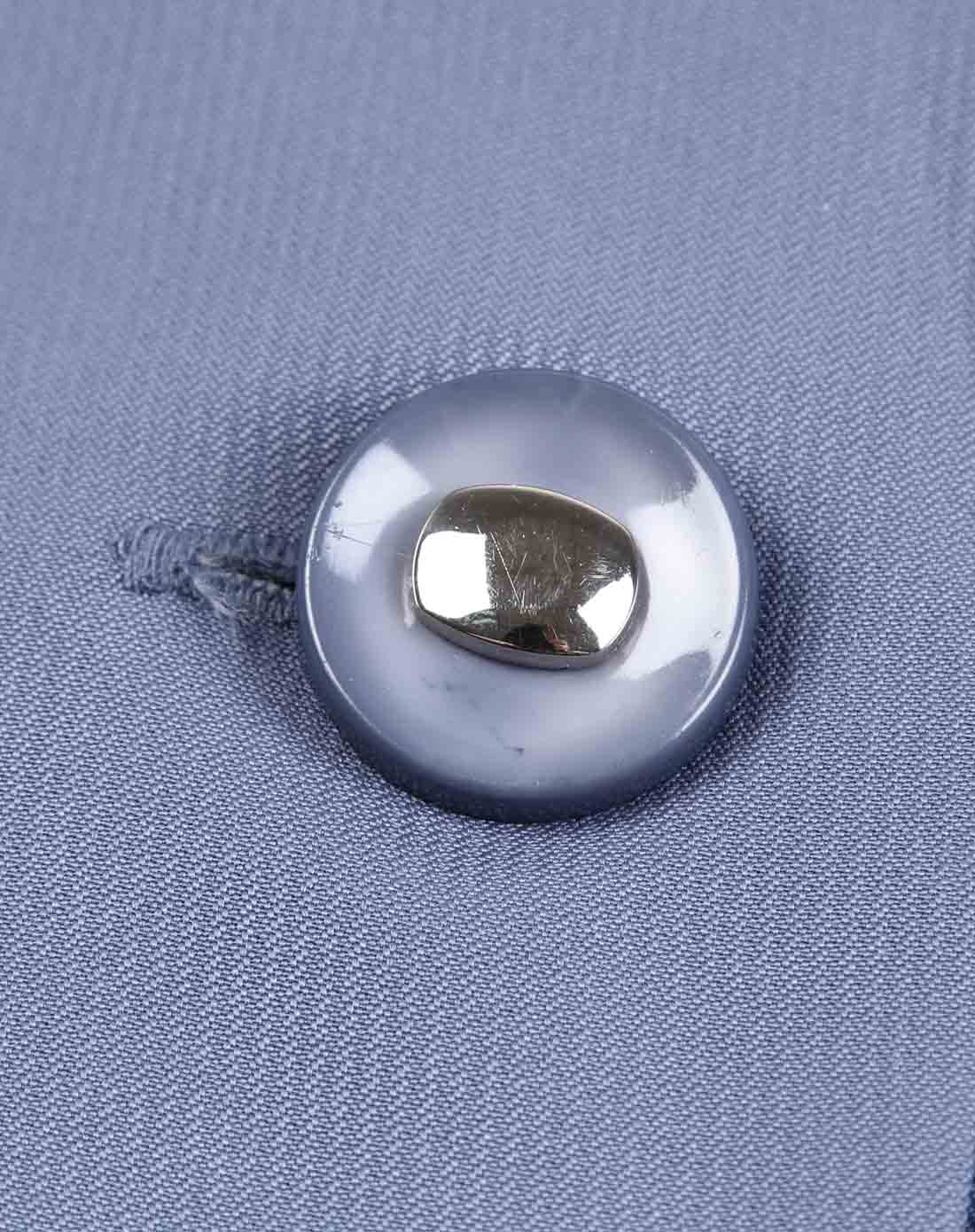 琉璃绀色气质淡雅简约时尚套装上衣