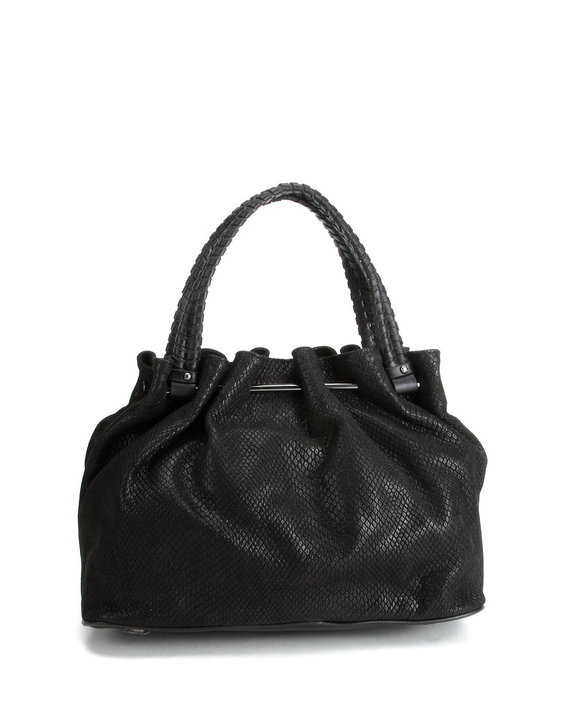 jorya黑色优雅淑女气质手拎包