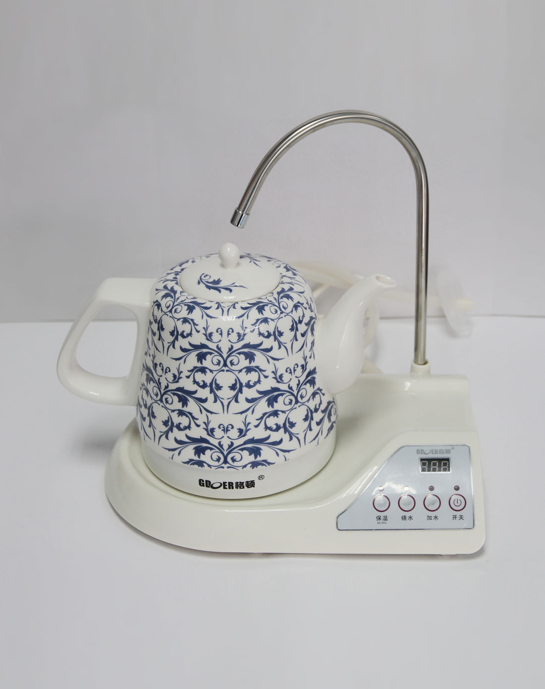 1.2l青花缘陶瓷电热水壶