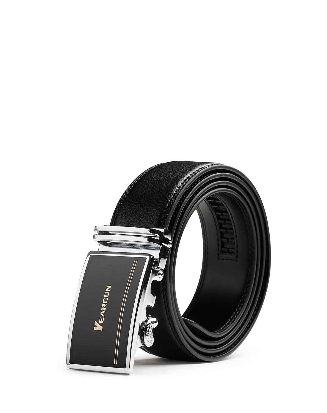 意尔康yearcon箱包专场-黑色商务办公室男皮带