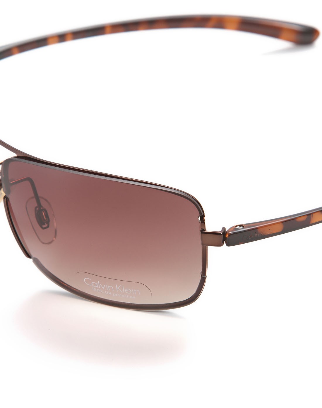 calvin klein 男款太阳眼镜咖啡色