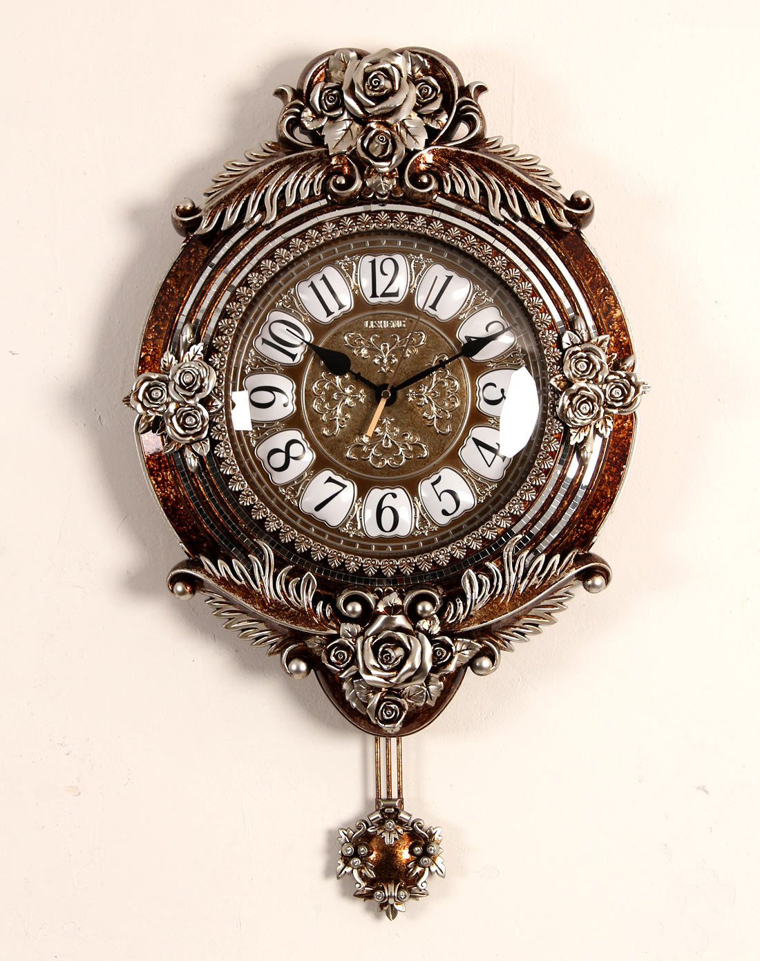 欧式古典浪漫艺术造型挂钟b8182ky