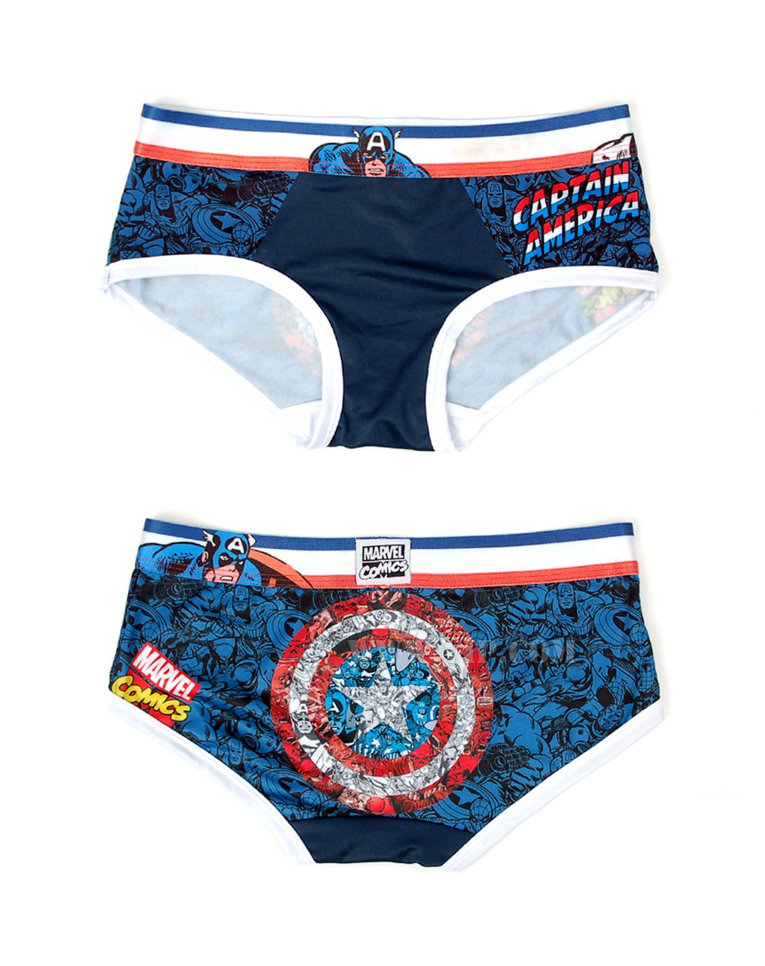 marvel 漫威卡通元素女士内裤正品(2条装)