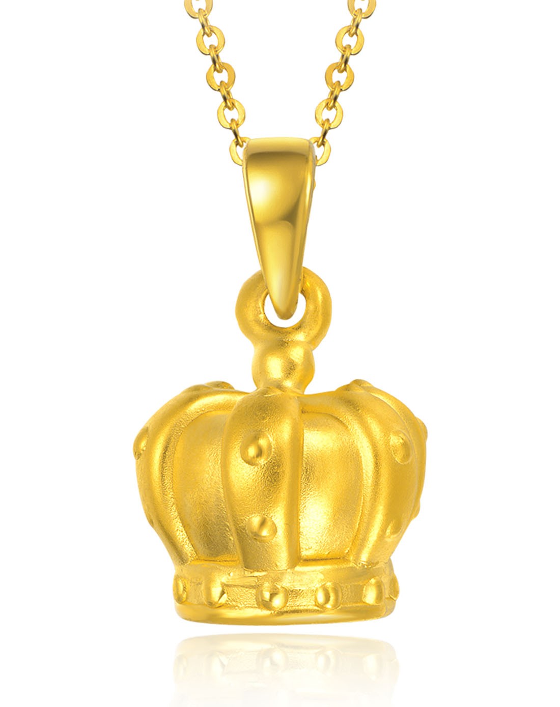 中国黄金千足硬金古典皇冠挂件1.85克zghjdz0181_唯品会