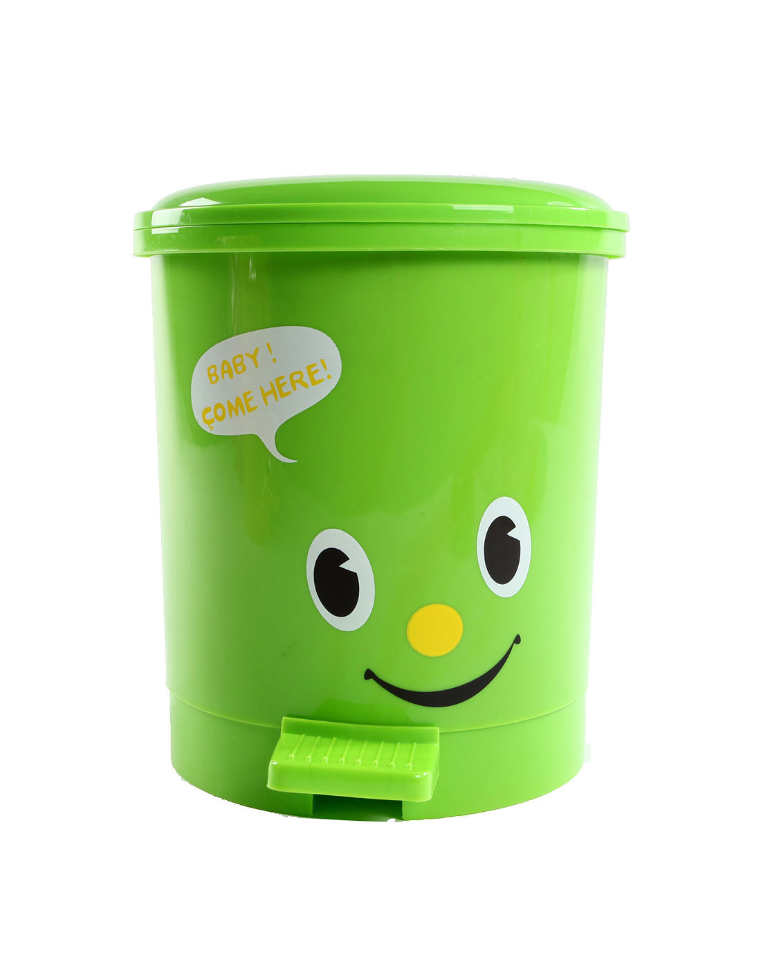 3l脚踏式优质垃圾桶绿色