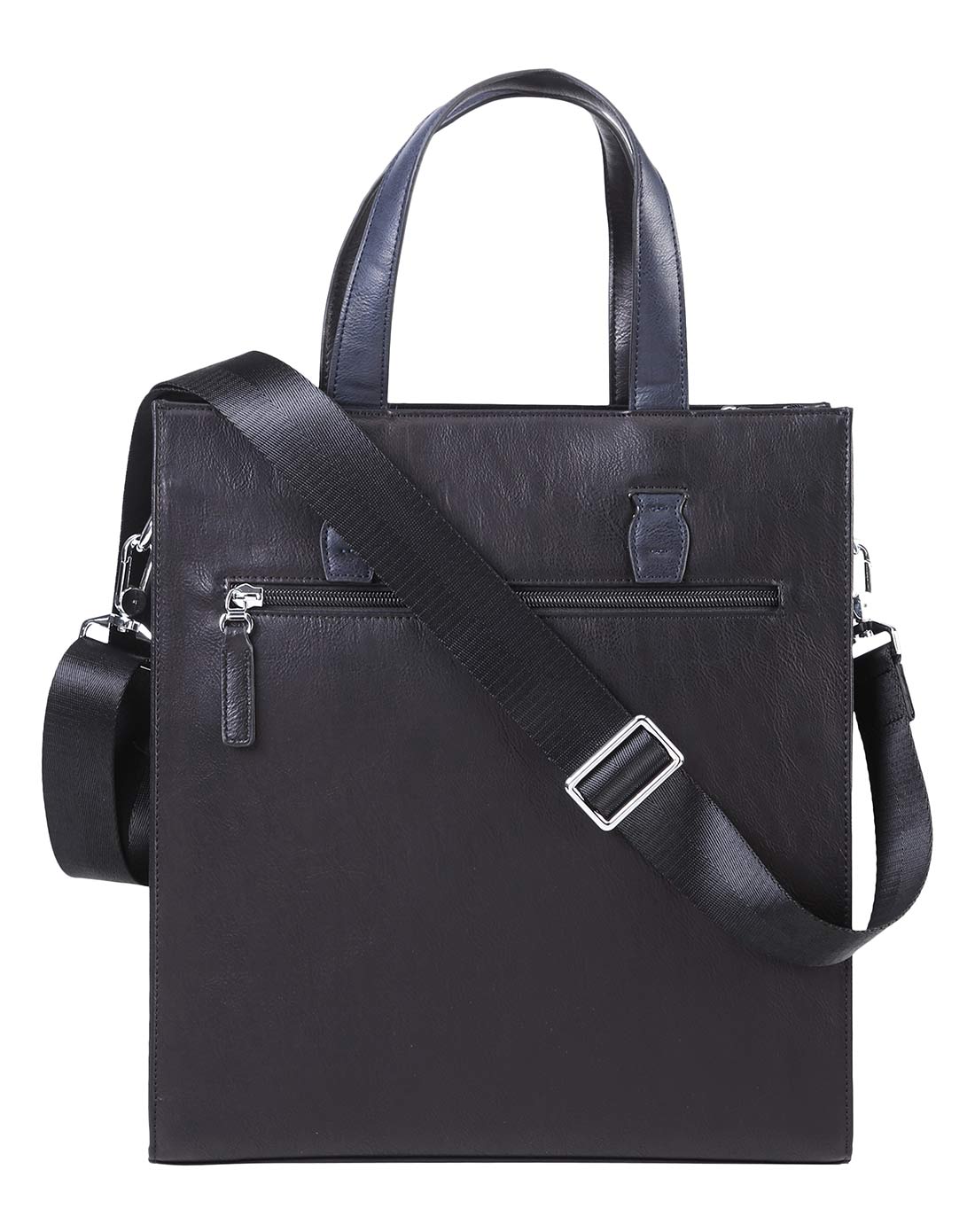 劲霸&cncn男装正黑时尚撞色拼接手提包nptj3516e01_唯品会