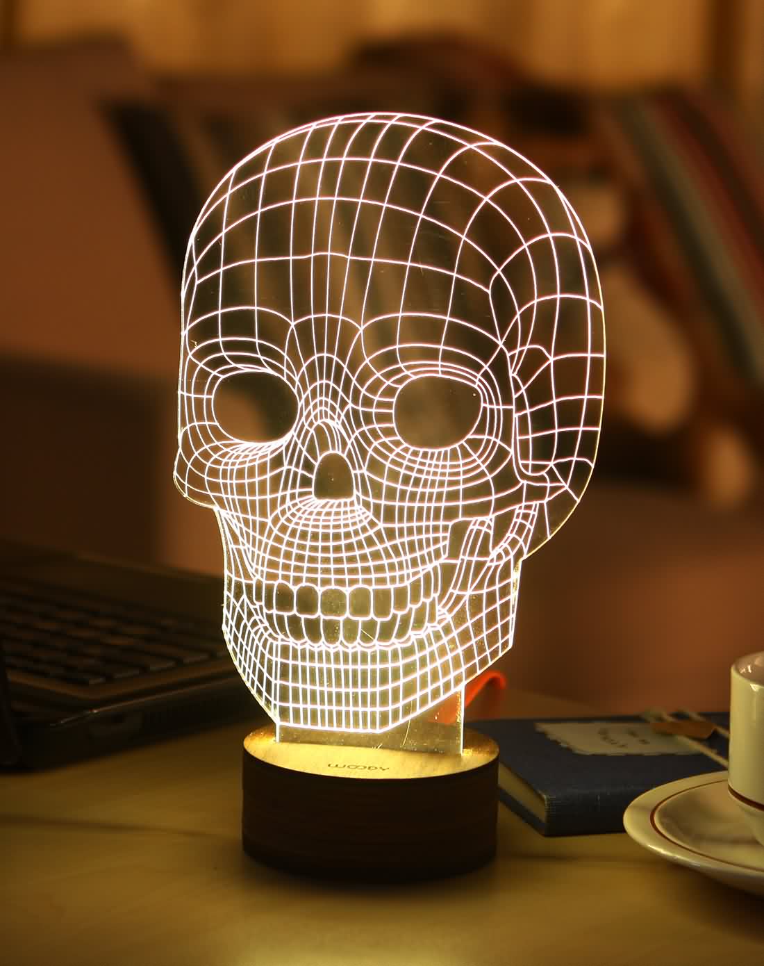 (骷髅头)woody立体3d氛围灯套装