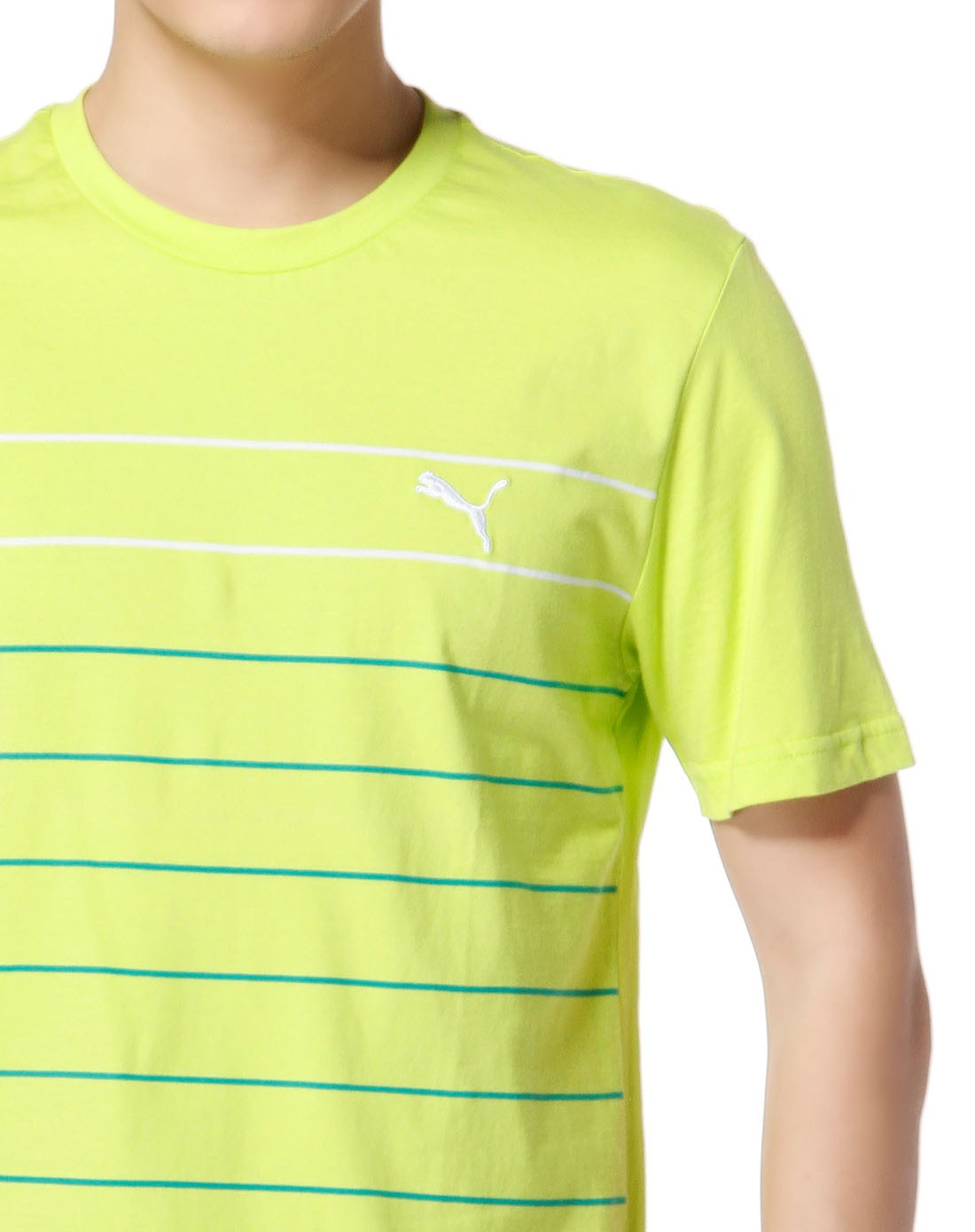 男款青绿色圆领短袖t恤 基本运动系列