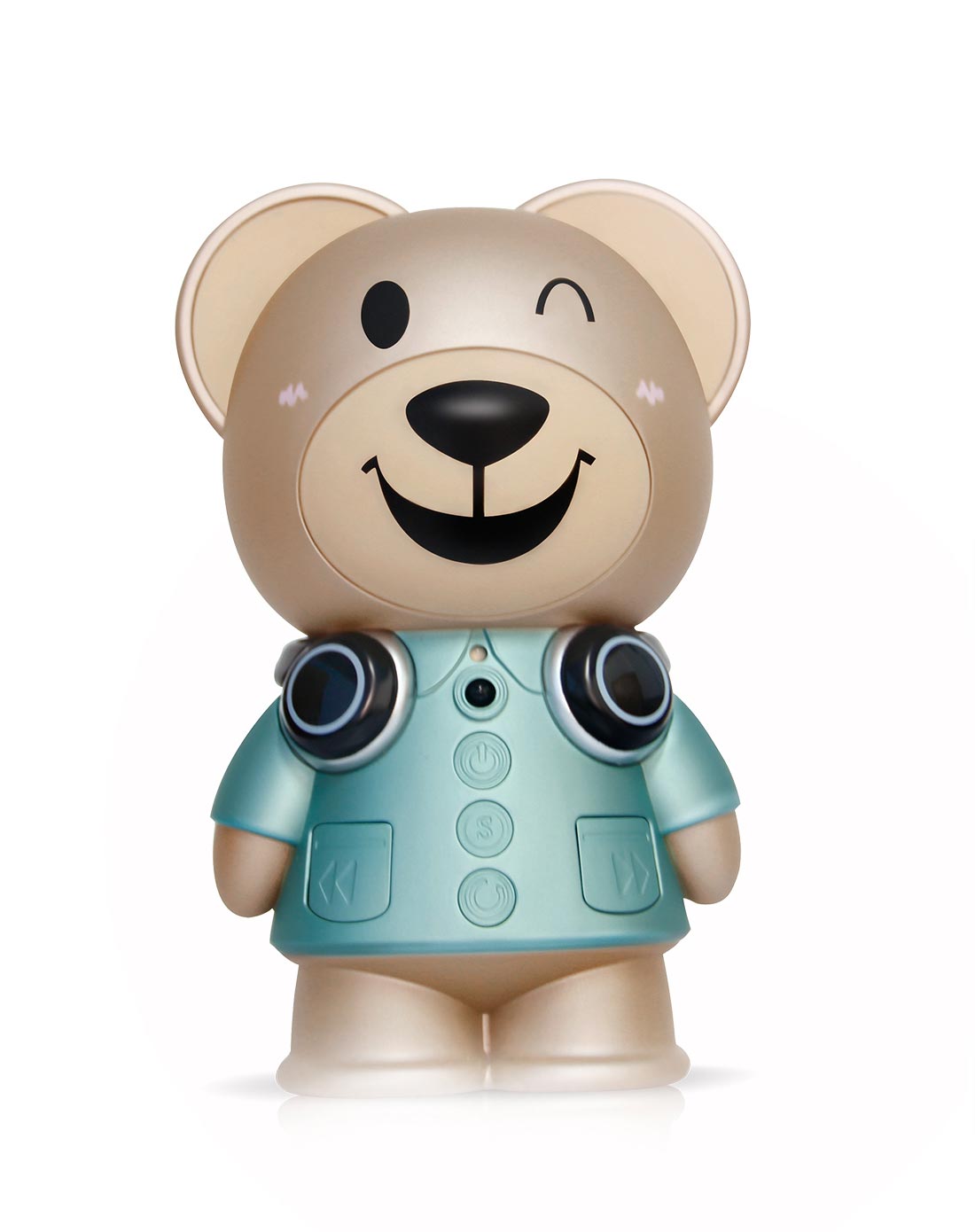 玩具专场【益智早教】好音质互动早教机音乐家触控版(蓝)kfy-01bpr