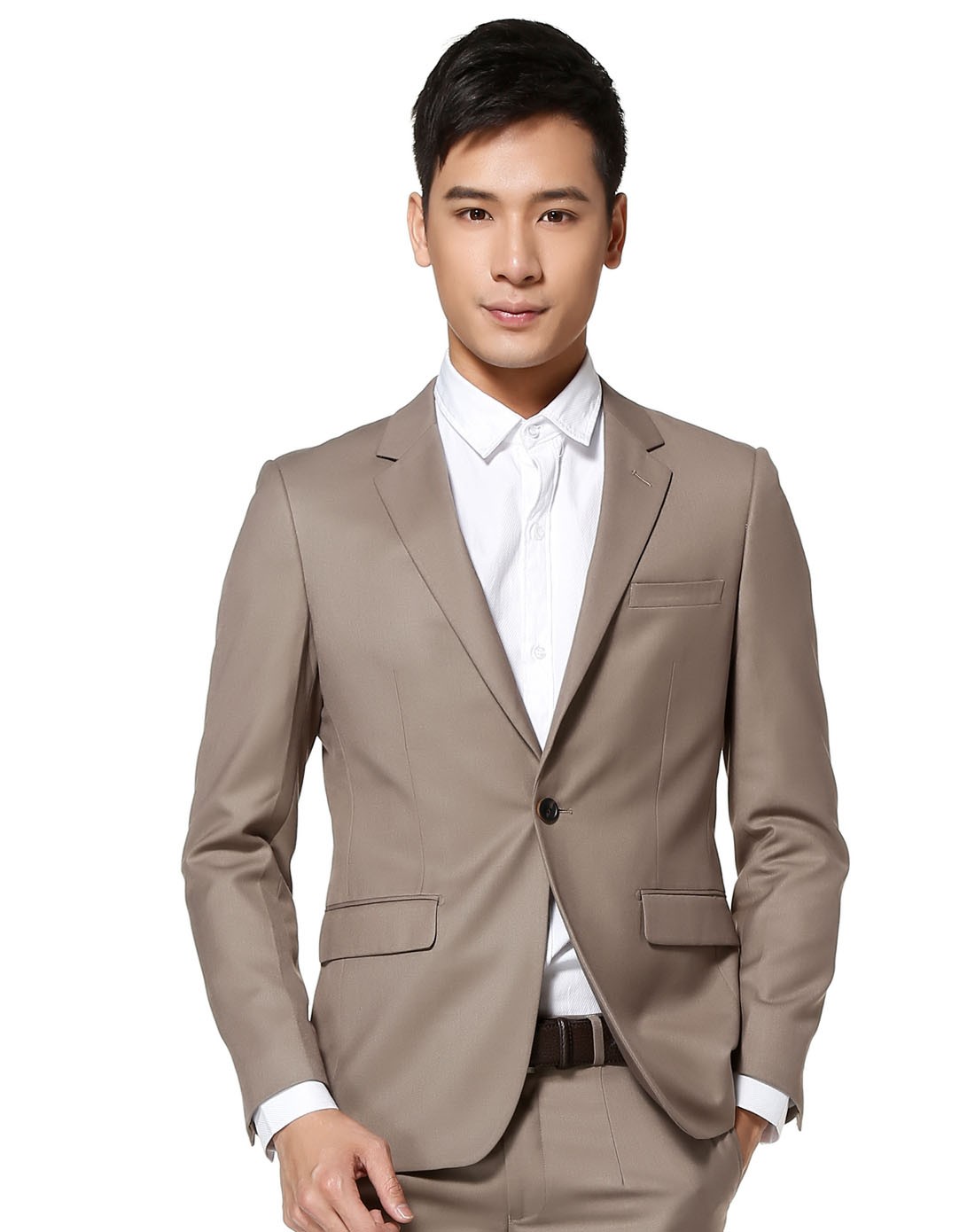 男款米色西服(上衣)