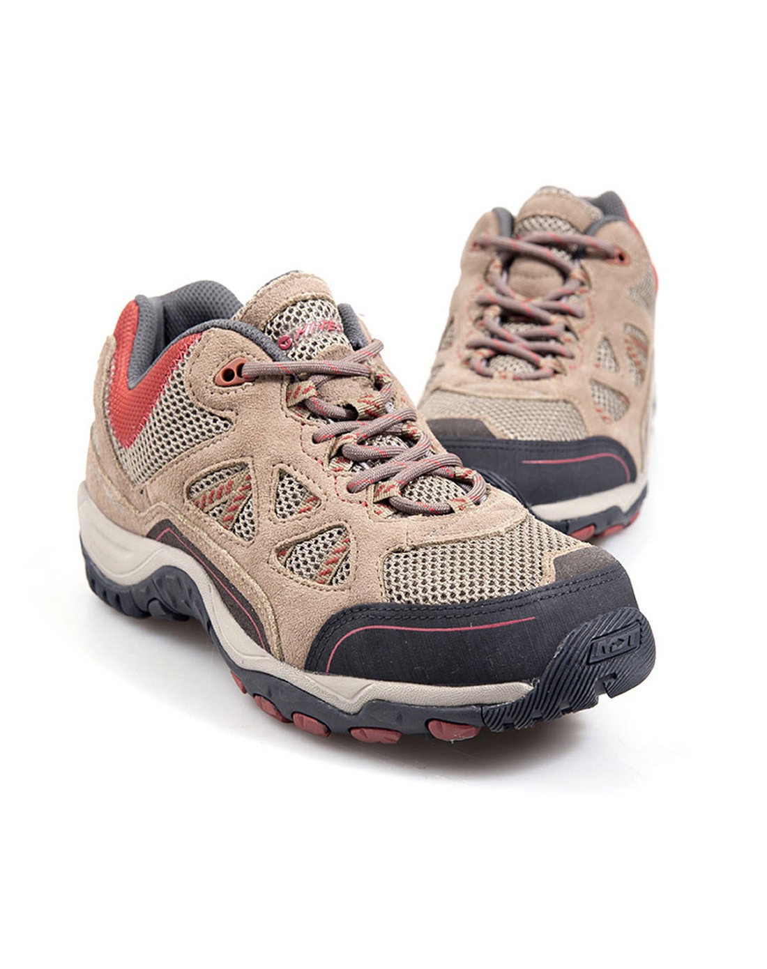 印尼进口 男款泥色徒步鞋 透气防泼