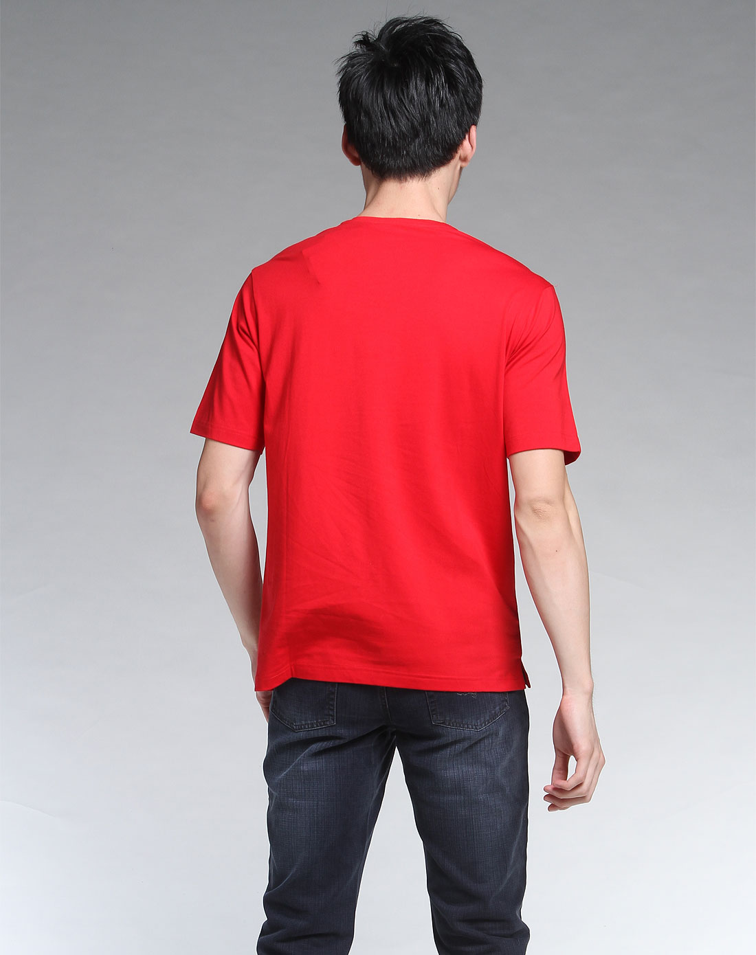 佛伦帝奴fllorinteno大红色印花短袖t恤131530-6004-43_唯品会