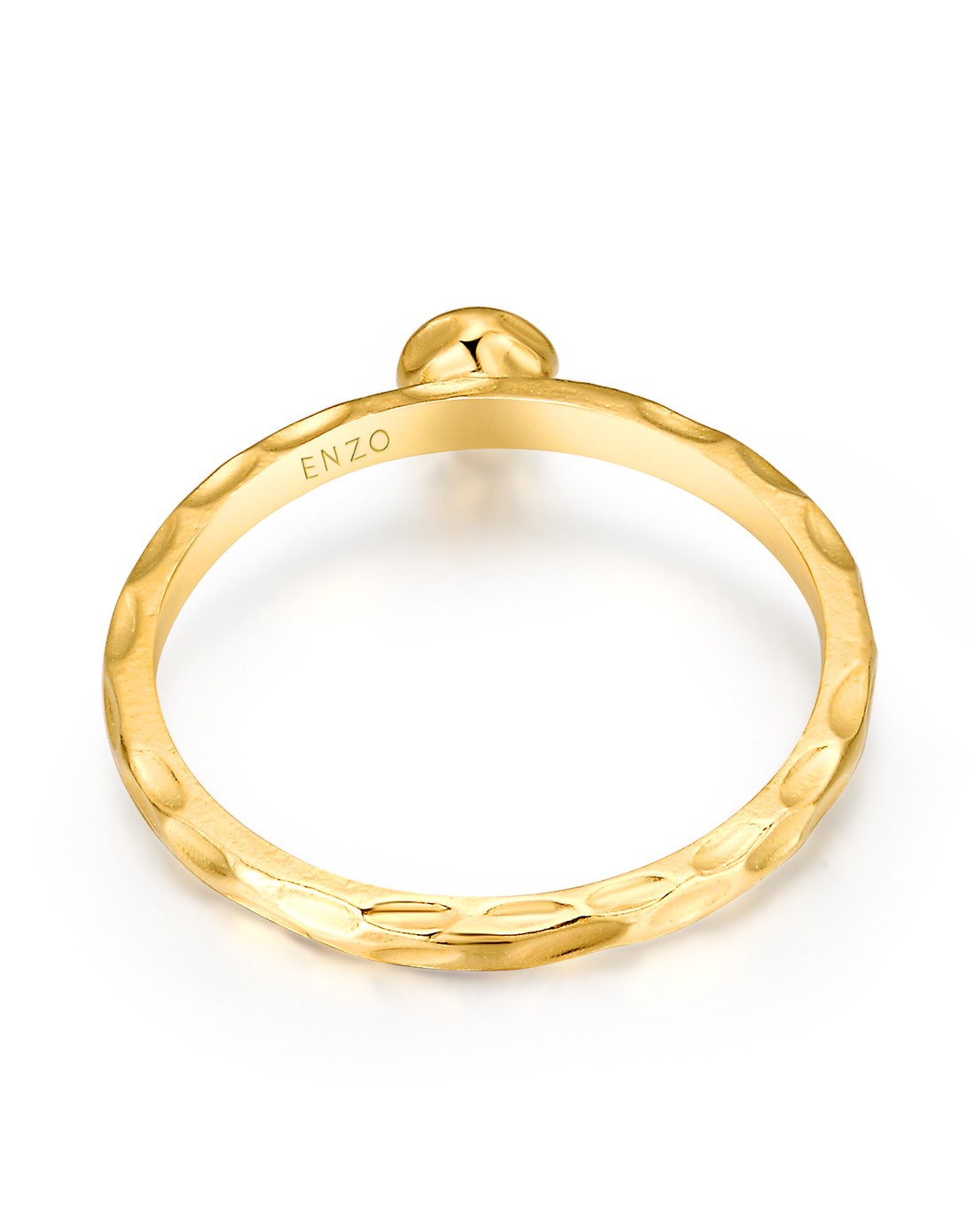 m&m 主石简单款 黄10k金黄晶戒指