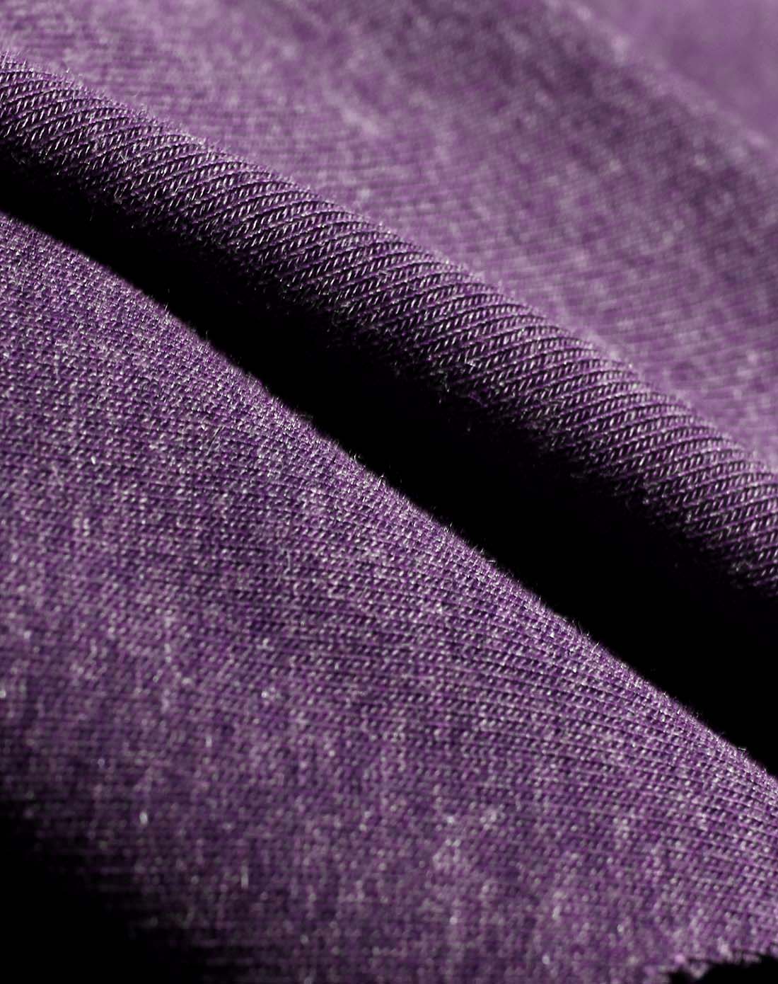 男款绛紫色长袖衫