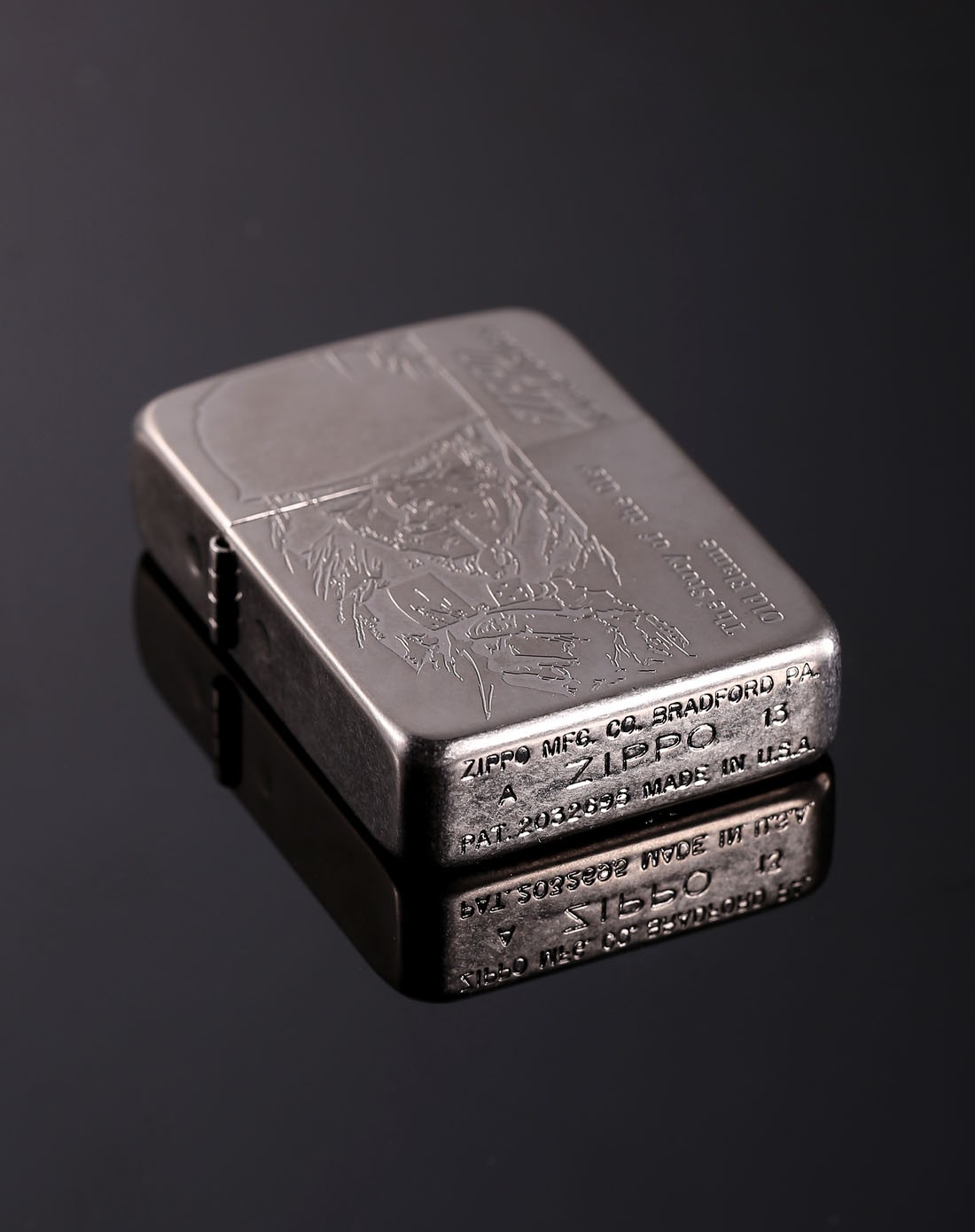 芝宝zippo打火机移动端专场-1941 复刻士兵-黑