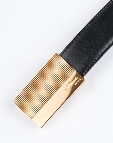 都彭s.t.dupont名品专场都彭 时尚商务系列板扣皮带6990120g_唯品会