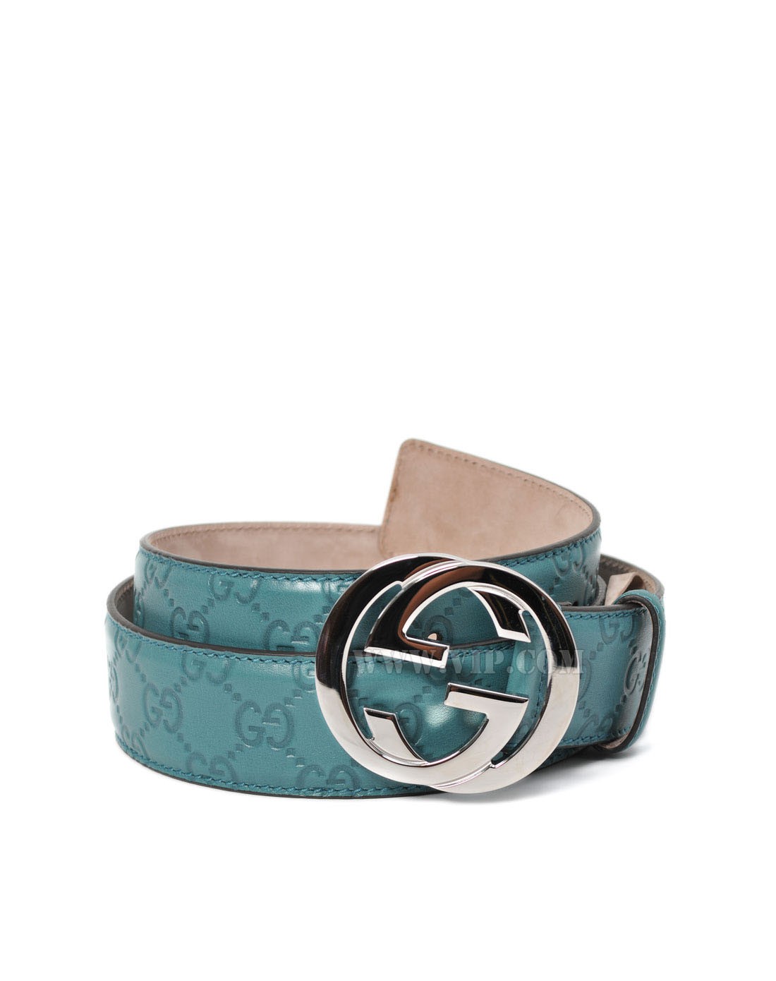 腰带专场gucci 女士皮革双g logo印花腰带114984-a61n-4715_唯品会