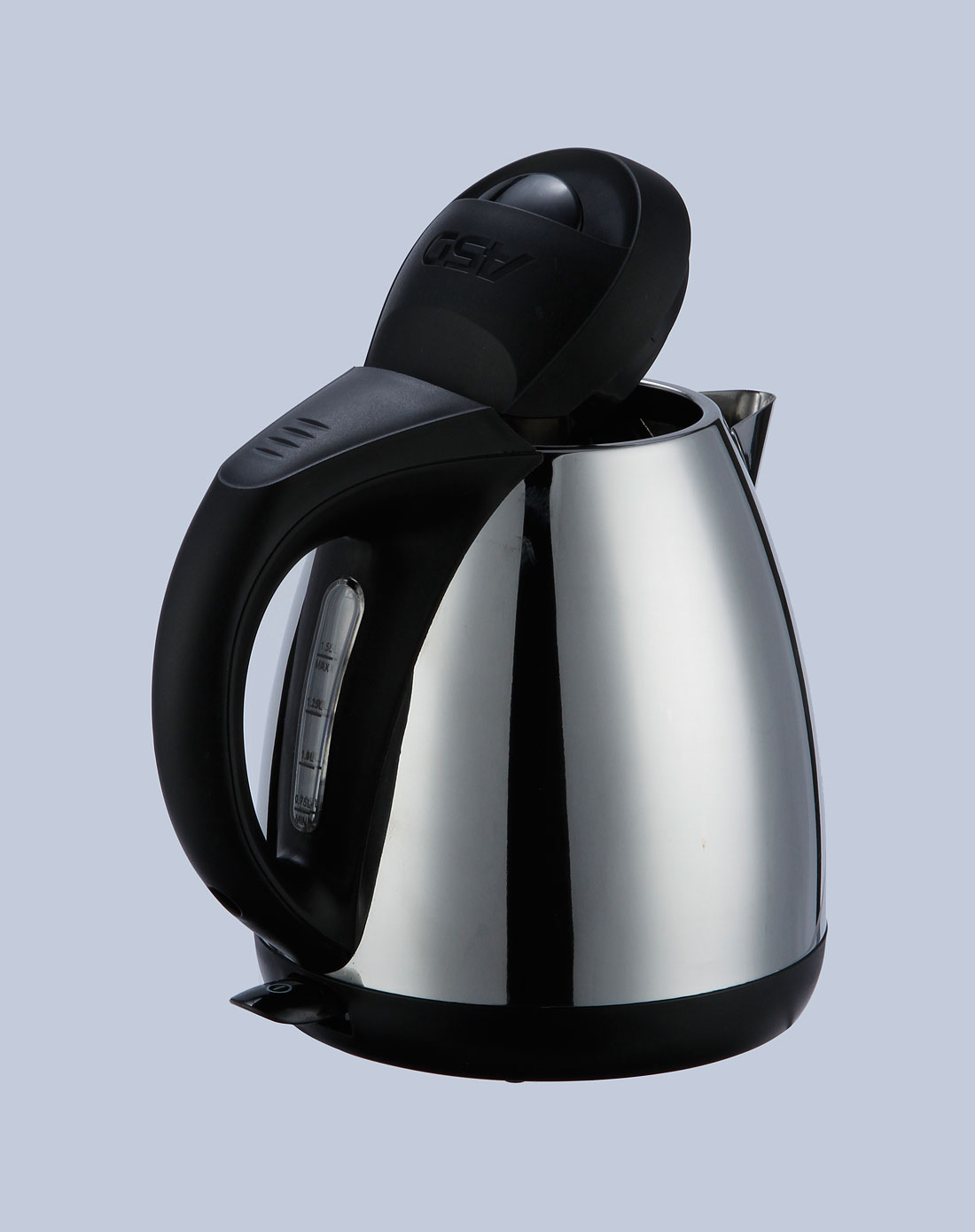 爱仕达银/黑色快速电水壶1.5l