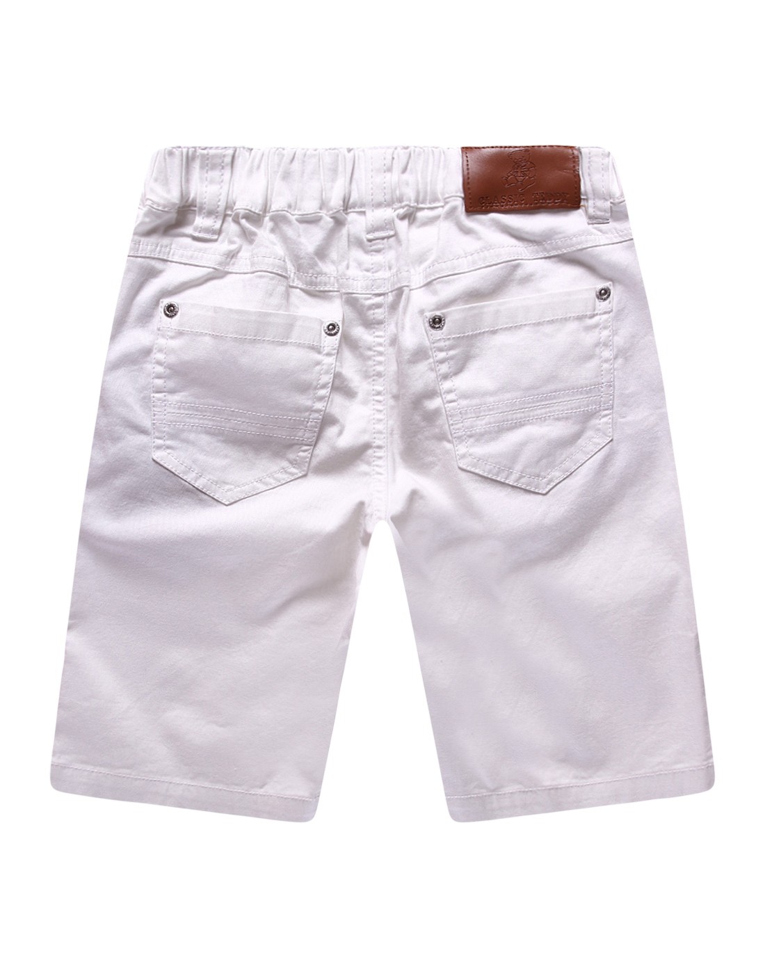 男白色短裤(六分)