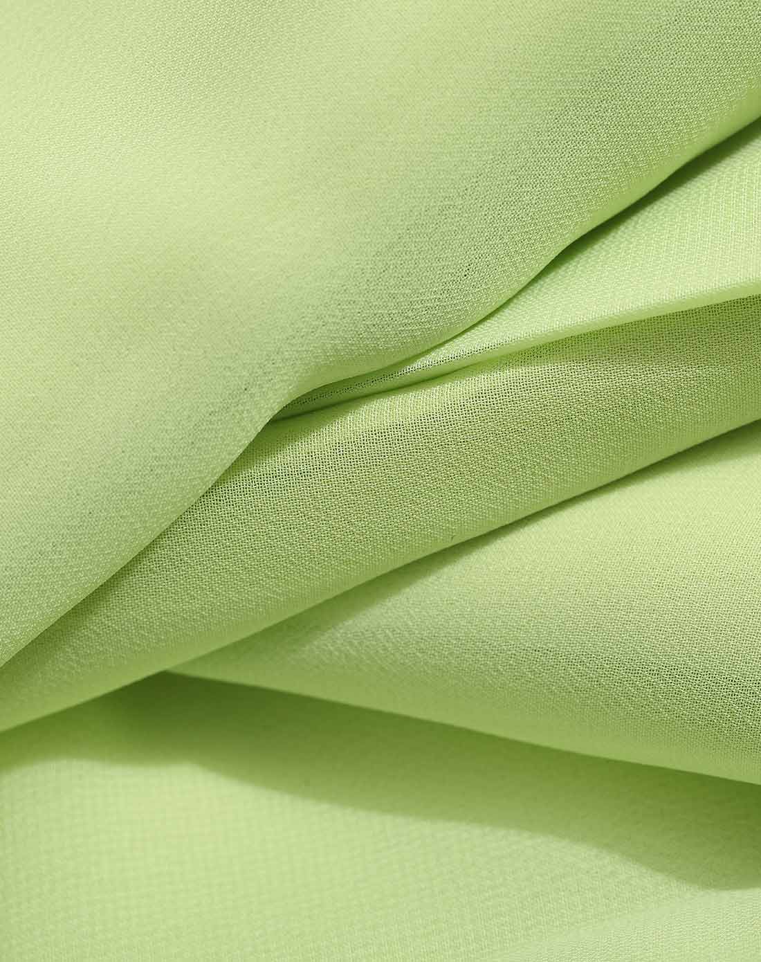 黄绿色拼蕾丝纯色简约百搭直身西服外套