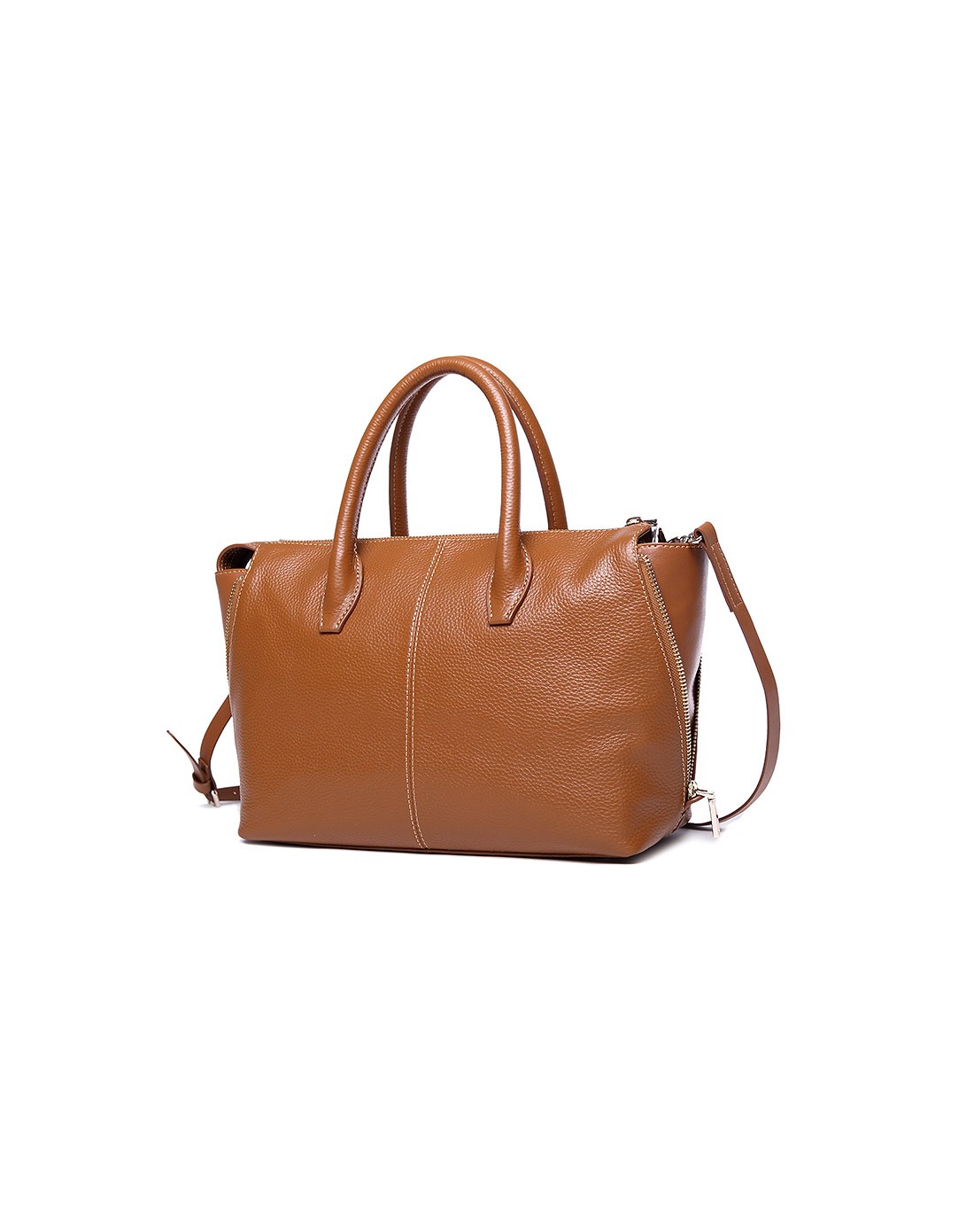 女款咖啡色(褐色)中性女王系列手提单肩斜挎包