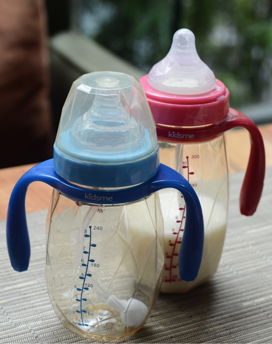 240ml ppsu钻石宽口奶瓶(蓝)