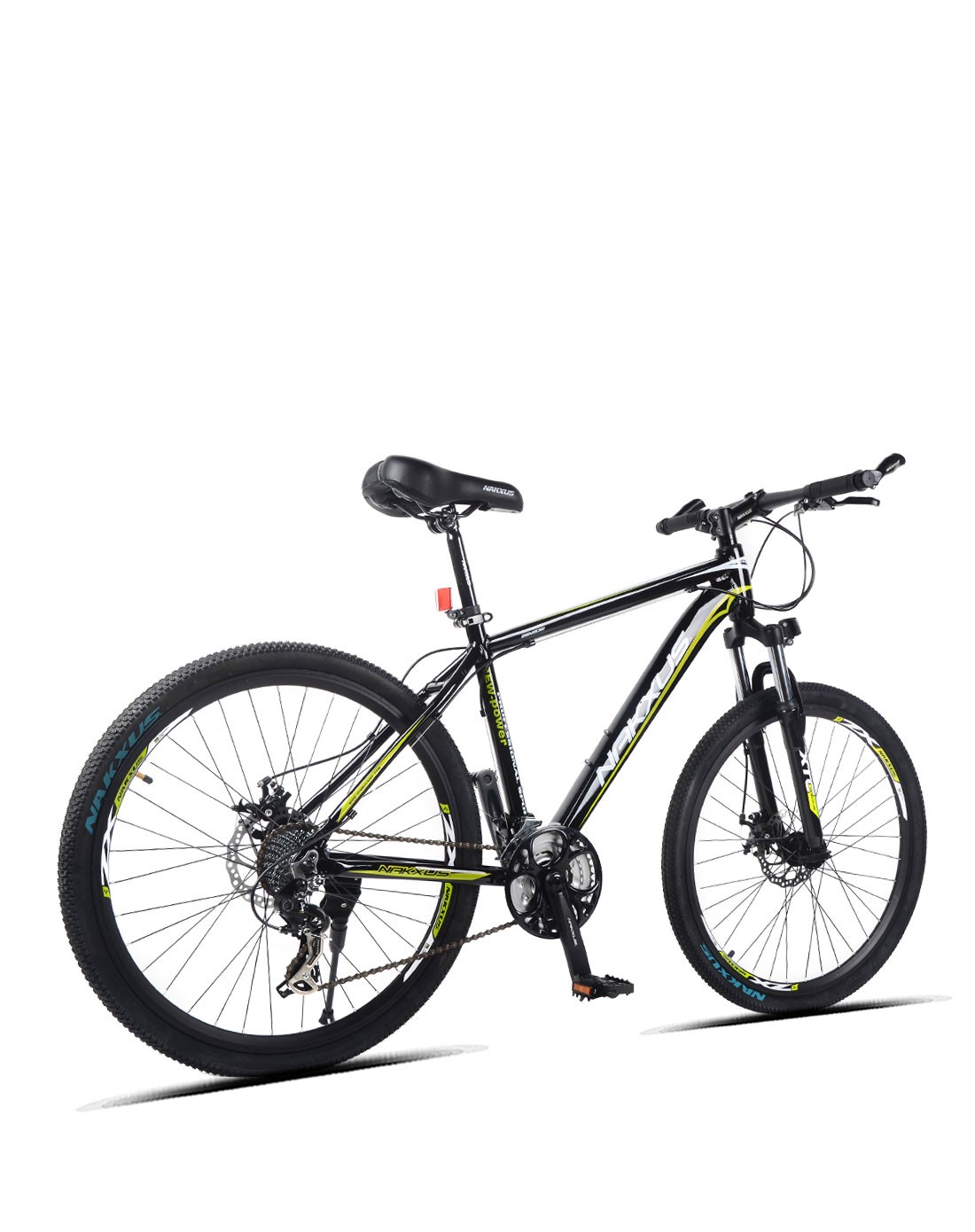 nakxus自行车专场26寸黑绿色shimano 24s变速山地车lq239m26黑绿色