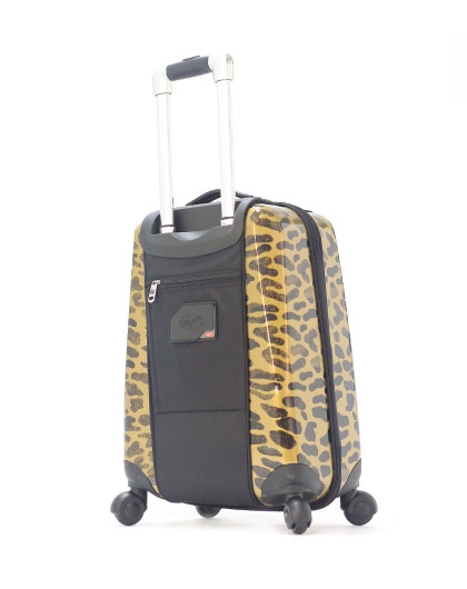 olympia奥林匹亚时尚虎纹拉杆箱21寸hf-8321-black_唯品会