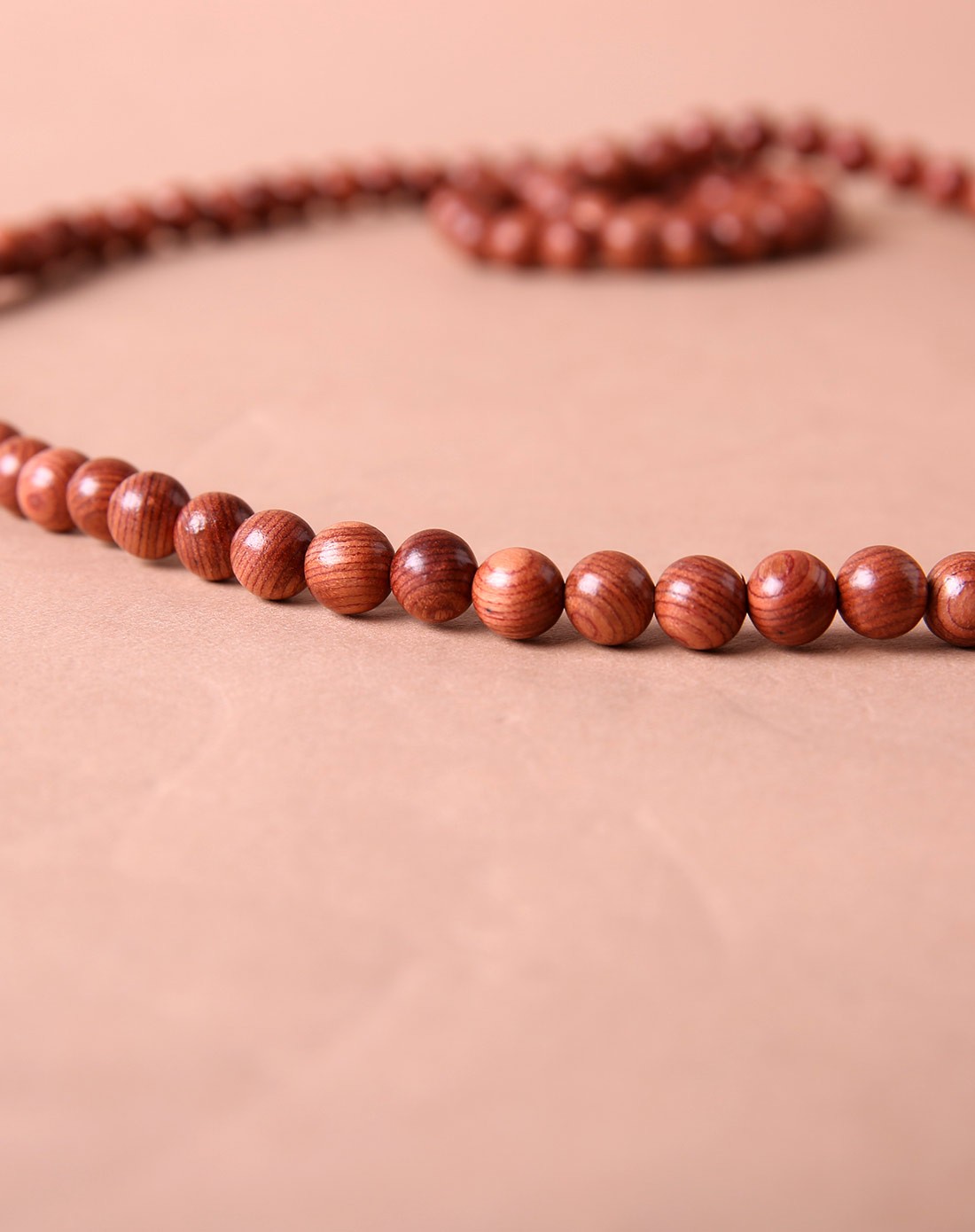 精品樱桃木佛珠念珠8mm