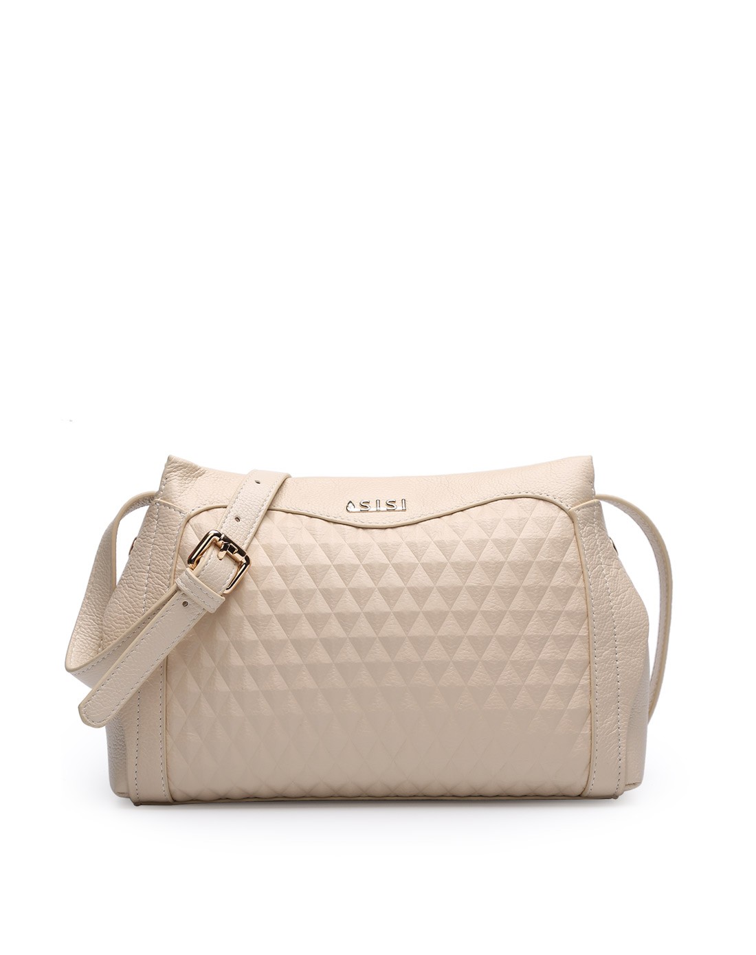 2015新款 米白休闲单肩斜挎包