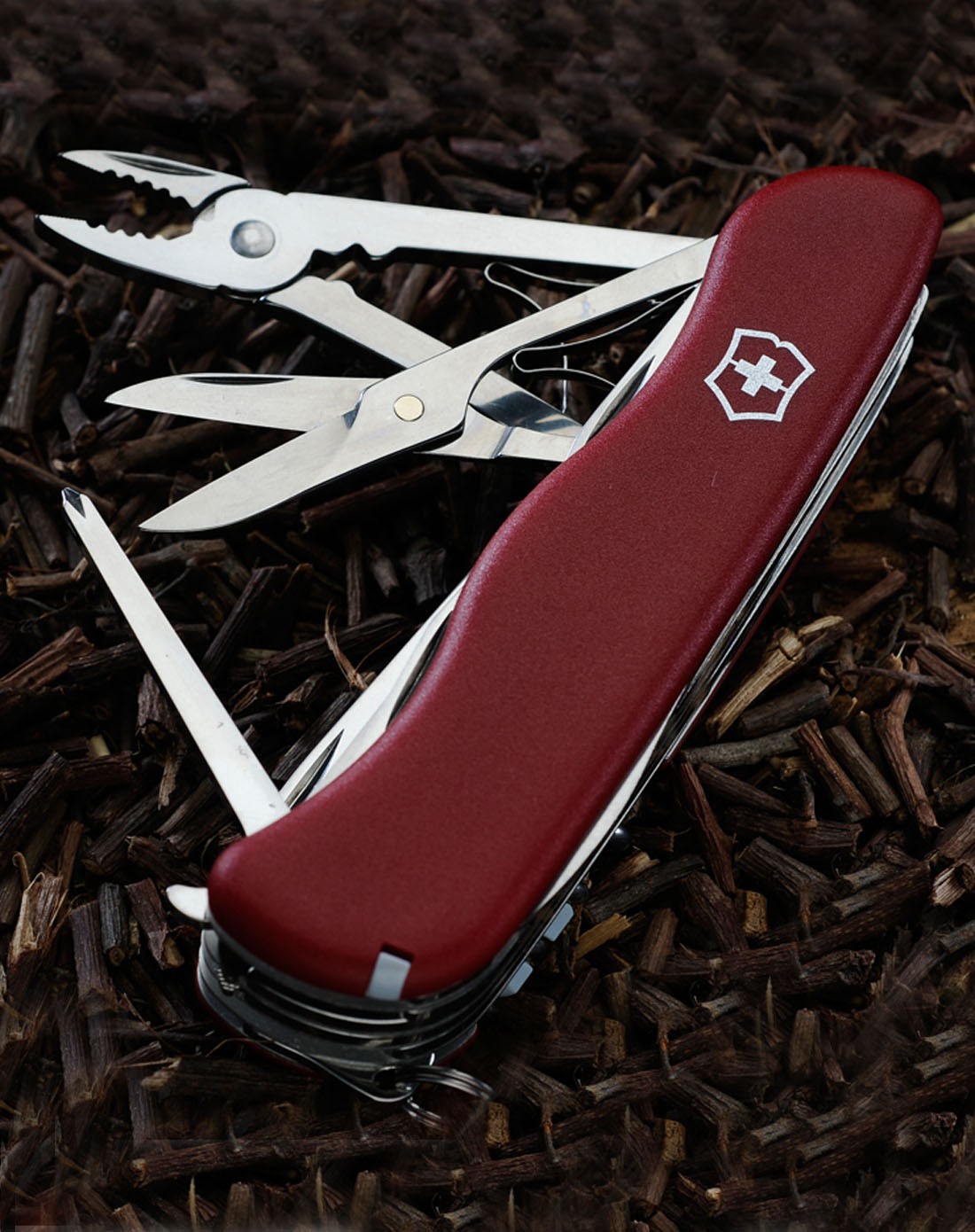 victorinox 维氏瑞士军刀111mm 红色工作冠军