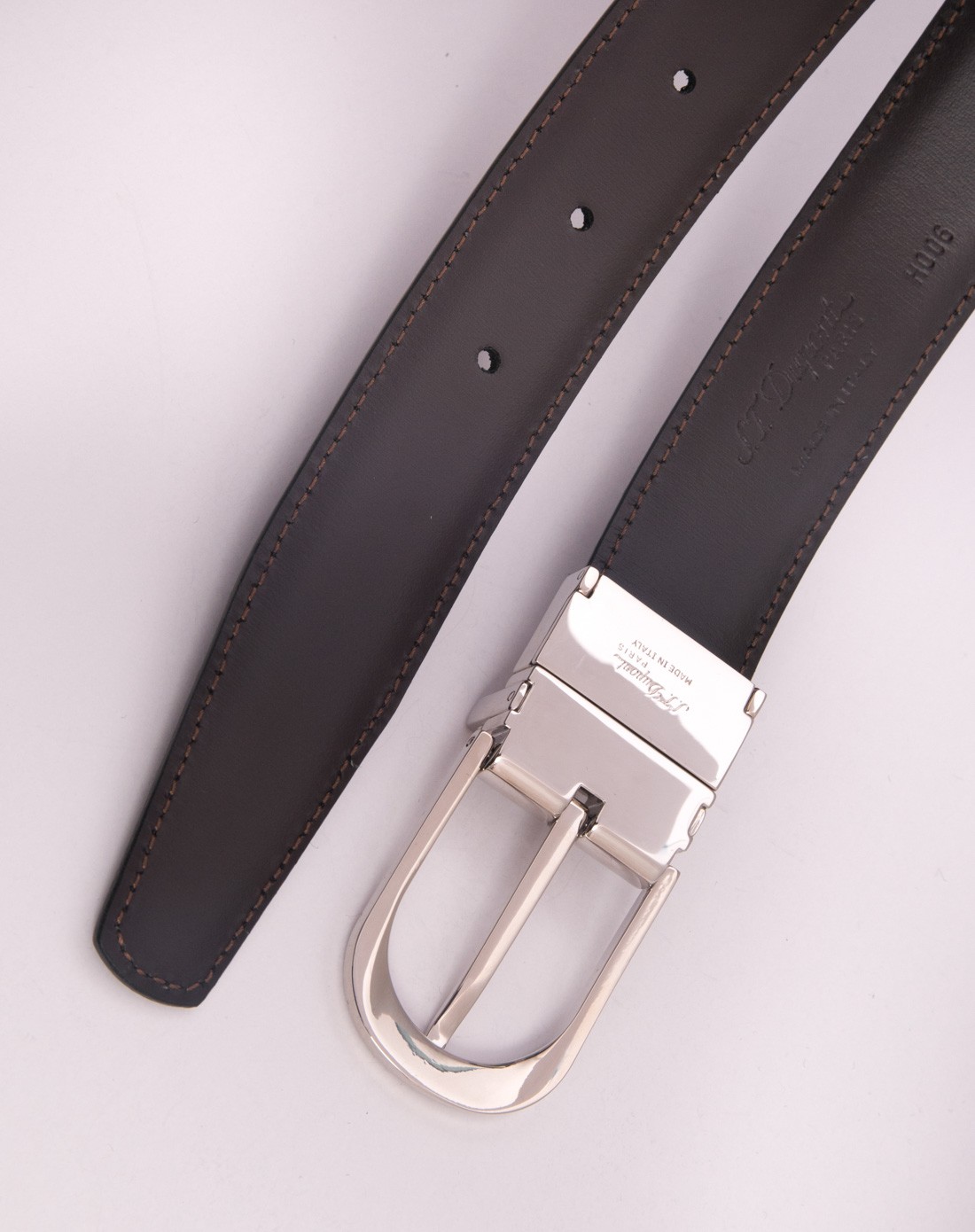 都彭s.t.dupont名品专场都彭 时尚休闲系列针扣皮带9420120_唯品会