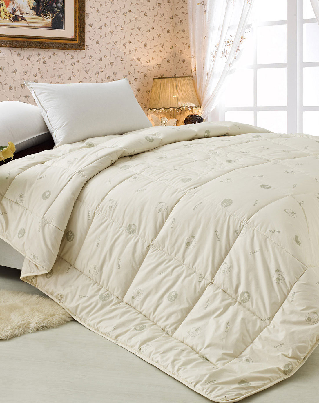 嘉加梦jajemon家纺专场 小绵羊羊毛被 1.5m